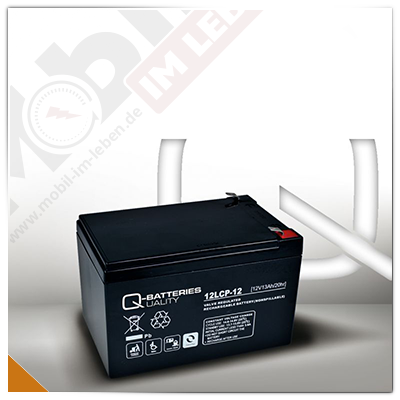 Q-Batteries 12LCP-12, 12V/13Ah
