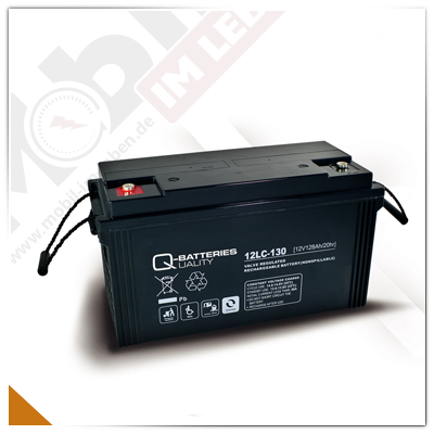 Q-Batteries 12LC-130, 12V/128Ah Batterie für Elektromobil